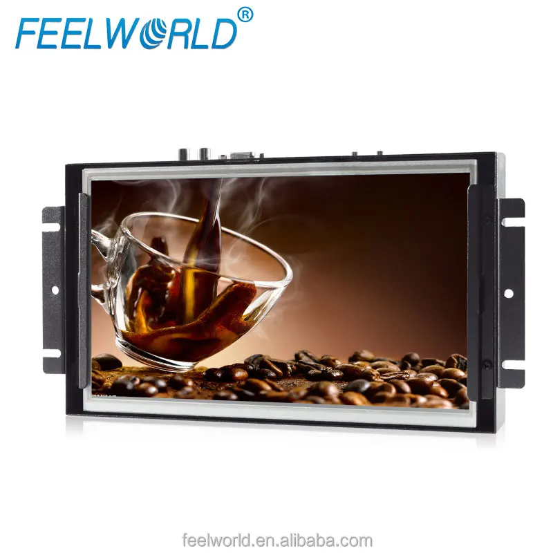 

16:9 widescreen 10.1 metal housing lcd monitor with 4 wire touchscreen