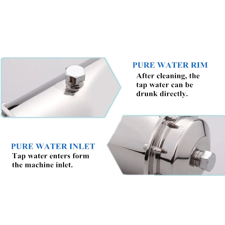 
Stainless Steel Kitchen UF Membrane Water Purifier 4000L Ultra Filtration Water System 