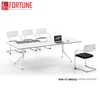 White fashion wooden conference table for designer architect group