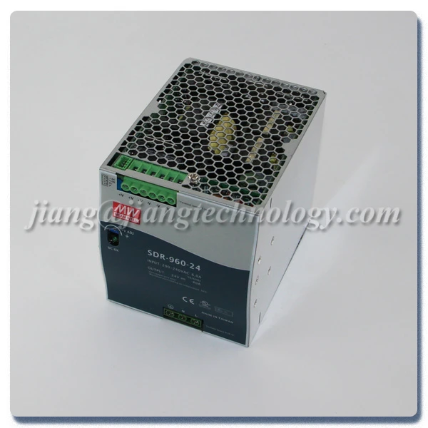 MW Mean Well SDR-960-24 24V 40A 960W Single Output Industrial DIN RAIL with PFC Function Power Supply