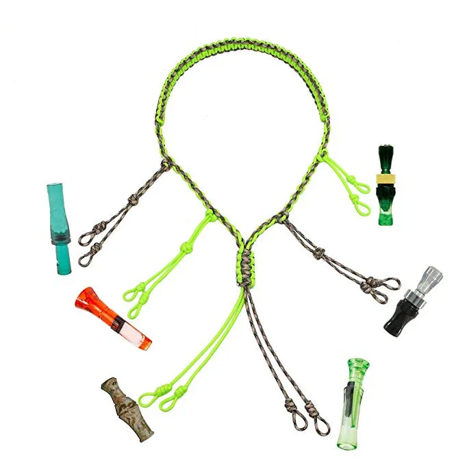 Wholesale Azo Free & Nickel Free Handmade Paracord Duck Call Hunting