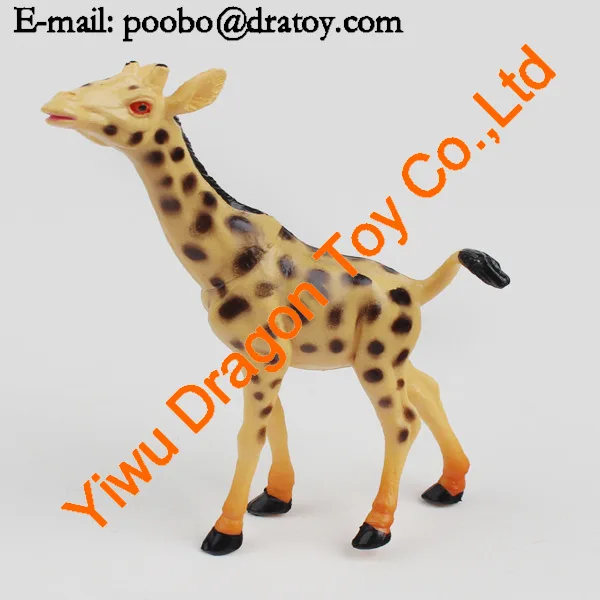 plastic giraffe figurine