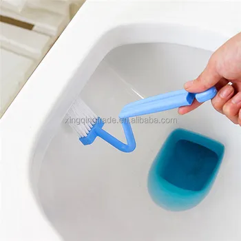 curved cleaning brush