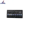8pcs marine rocker switch panel 4 way 12v usb power socket