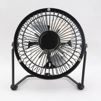 mini metal desk fan