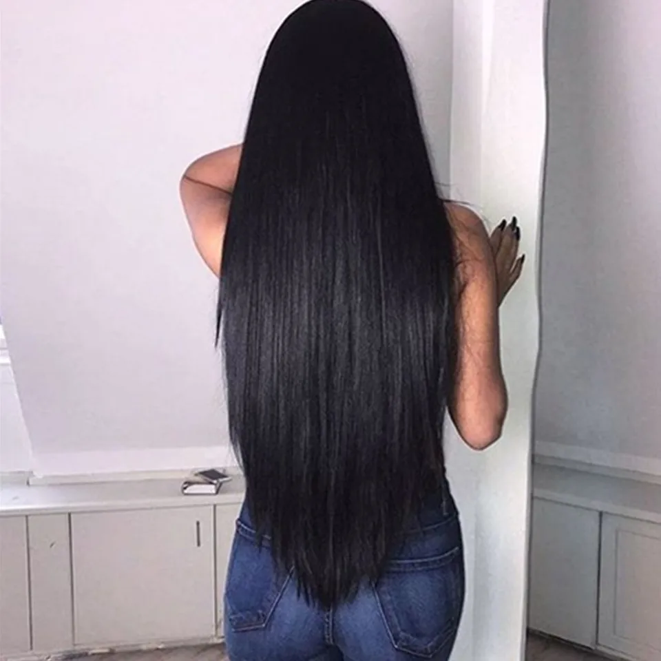 

Vietnam Raw Virgin Human Hair Bundle Straight Long Hair Extension 32 34 36 38 40 inch Raw Hair Weave 3 To 5 Days Free Shipping