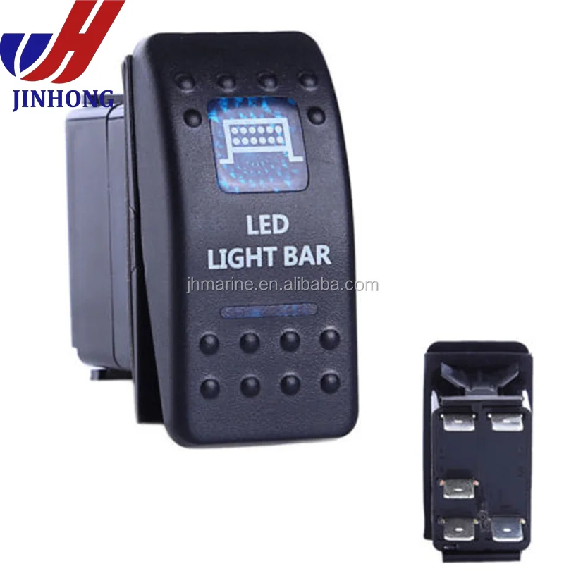 12 Volt Illuminated Off On Sealed Narva Style Rocker Switch