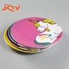 500pcs MOQ 8.25" Pastel unicorn plates+plastic plate plain