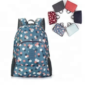 

Mulit pattern waterproof school camping backpack travel foldable laptop backpack bag, As pictures show