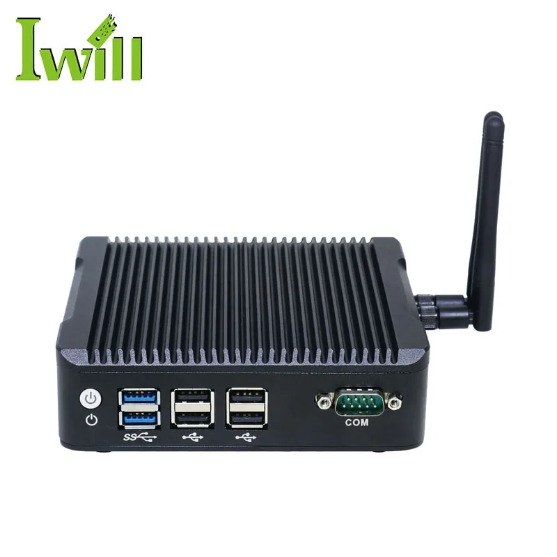 

NANO-itx N3160 quad core mini pc slim pc linux ubuntu 12V mini computer, Black (any color can be customized)