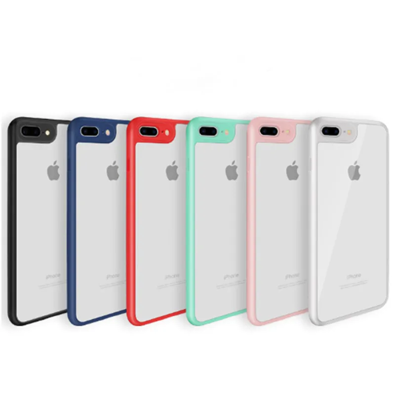 

Wholesale Price Ultra Slim TPU+PC Clear Back Case for iPhone 8 Plus, As to the photo