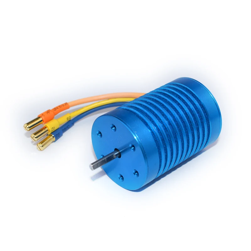 Manufactory F540 3650 sensorless dc motor 4 Poles Inrunner dc motor with slot can for 1:10 rc cars