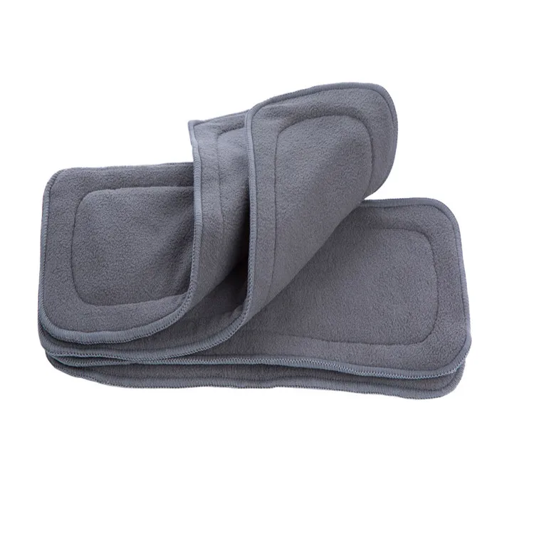 

AnAnBaby Super Absorbent 5 Layer Bamboo Charcoal Inserts For Baby Cloth Diaper Size 36*13.5cm