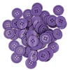 Cheap 50 Pieces Round Resin Buttons 25mm Sewing Flatback Resin Buttons For Diy Craft By Buttons Being Sent As A Gift