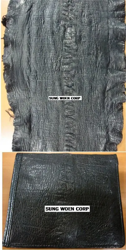 Гигантский кожи угря кошелек