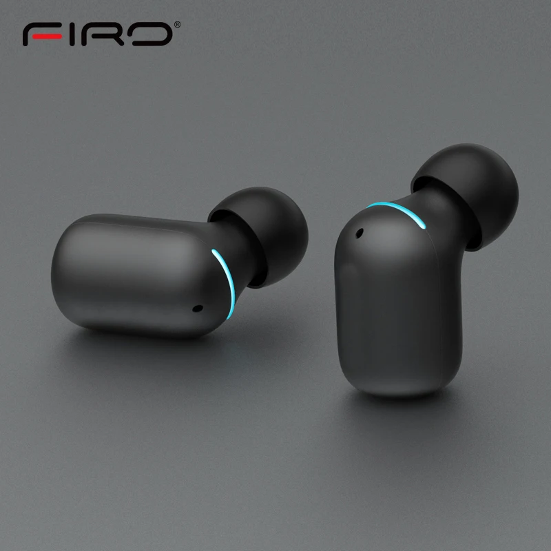 

Firo A2 Wireless Headset Tws Stereo Earphone Sport In-ear Earbuds, Black;white