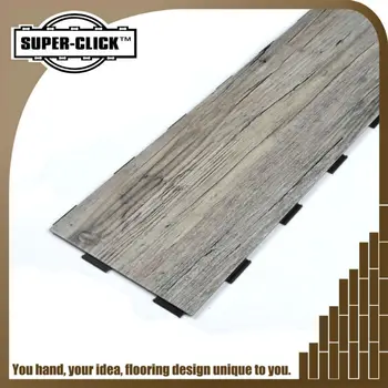 Click System Wooden Pattern Click Lock Vinyl Plank Flooring - Buy Click ...