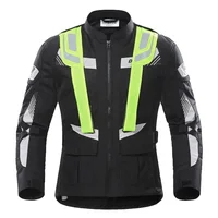 

DUHAN Breathable Motorcycle Jacket Men Reflective Motorcycle Riding Jacket Motorcycle Apparel For Summer