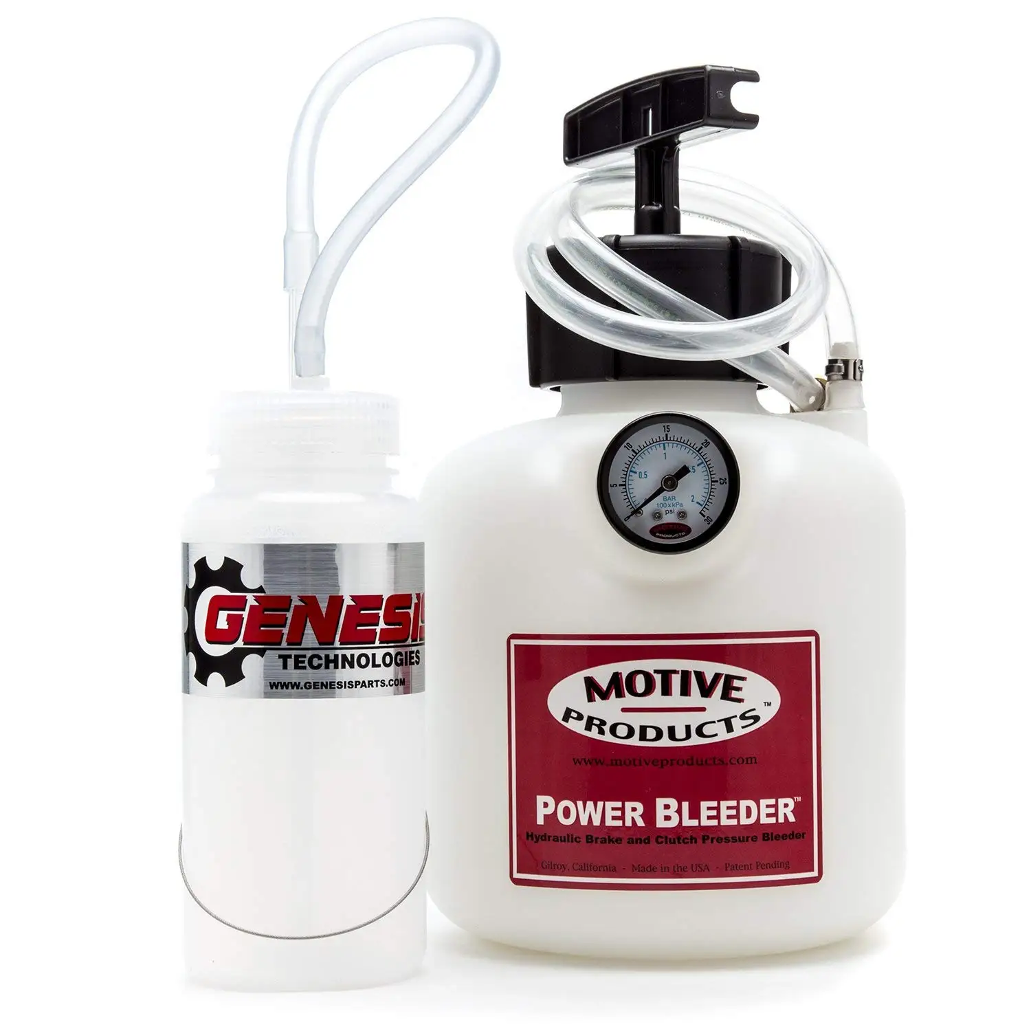 Motive products 0118 Black Label late model GM Power Bleeder w/ Adapter. Shock Bleeder.