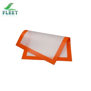 Custom food grade non-stick silicone cookies cooking baking sheet/mat