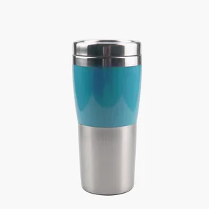Image of Hot 160Z Custom Sport Insulated Stainless Steel Coffee Travel Mug With Lid