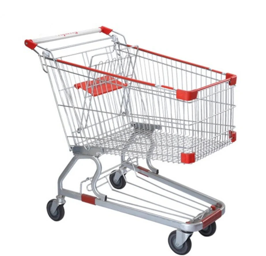 60240l Heavy Duty German Style Supermarket Shopping Trolley With