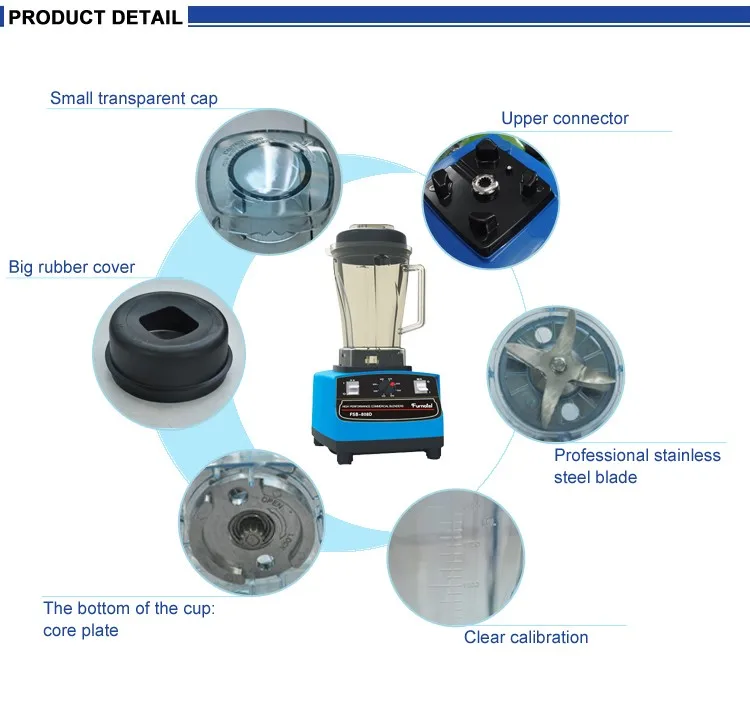 2l High Performance Juice Mixer Dispenser Machine Industrial Smoothie Blender Buy Smoothie