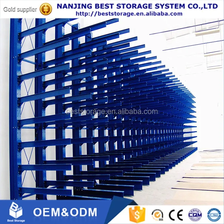 Galvanized Or Powder Coated Car Cantilever Racking Pallet Rack System