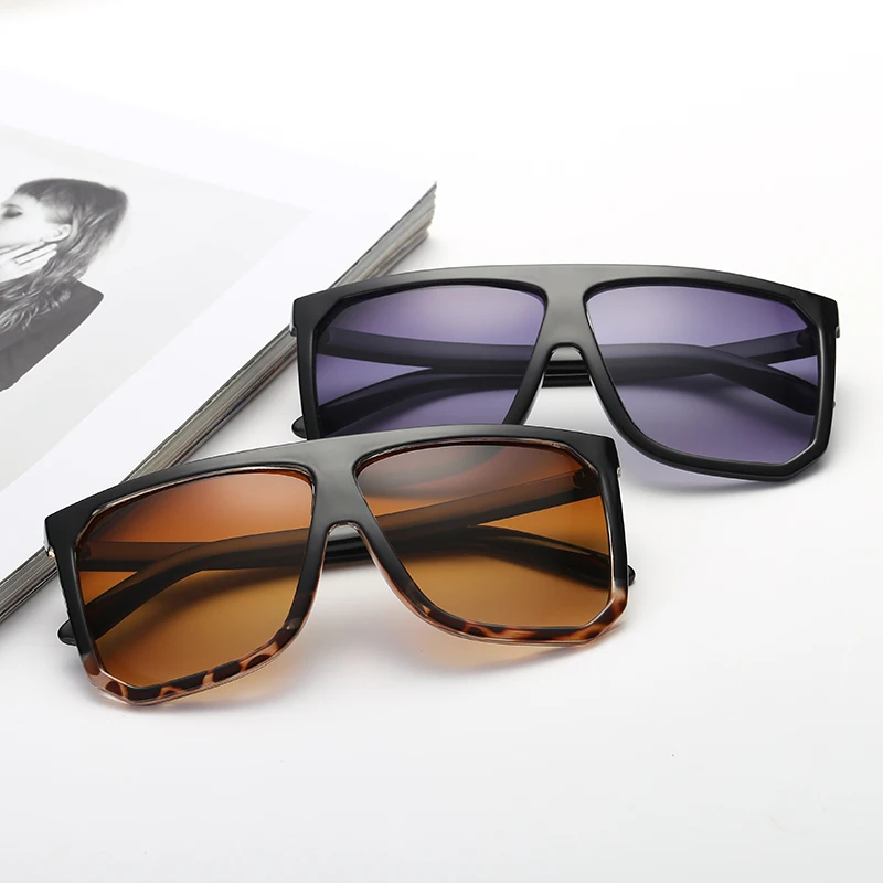 Eugenia black square sunglasses top brand for Driving-7