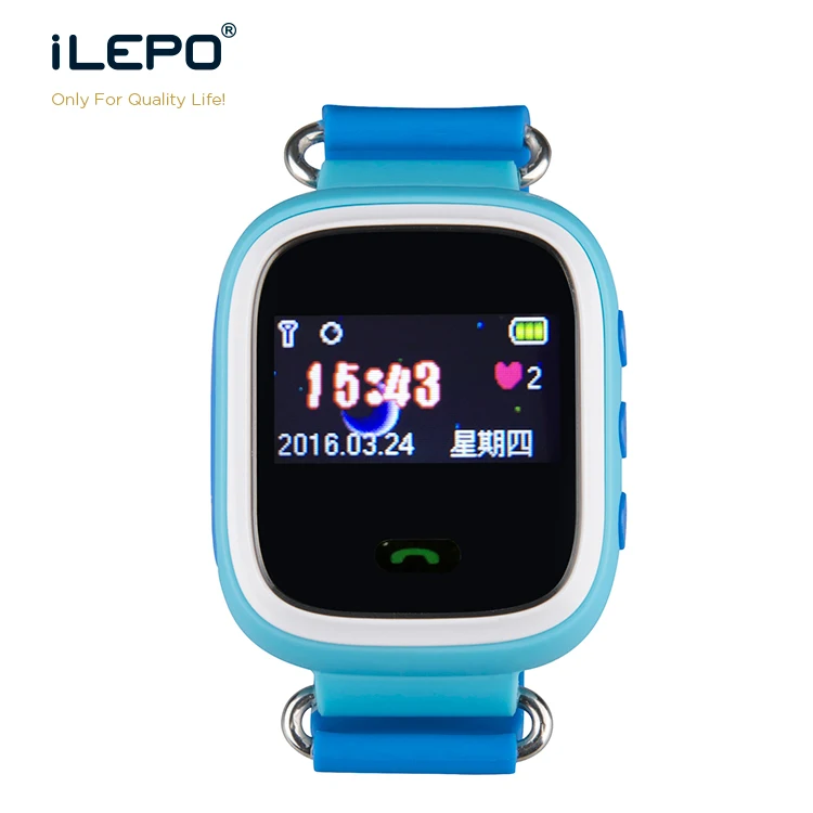 

G900 0.96 inch Color display GSM GPRS quad band SOS anti-take off alarm gps watch for kids, N/a