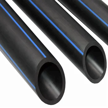 Sdr11 Black Plastic Water Supply Pe Pipe High Temperature Plastic Pipe ...