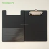 wholesale A4 size clip folder, pvc documents file holder