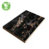 Auto show melamine wall laminated mdf 3mm black sheets board panel