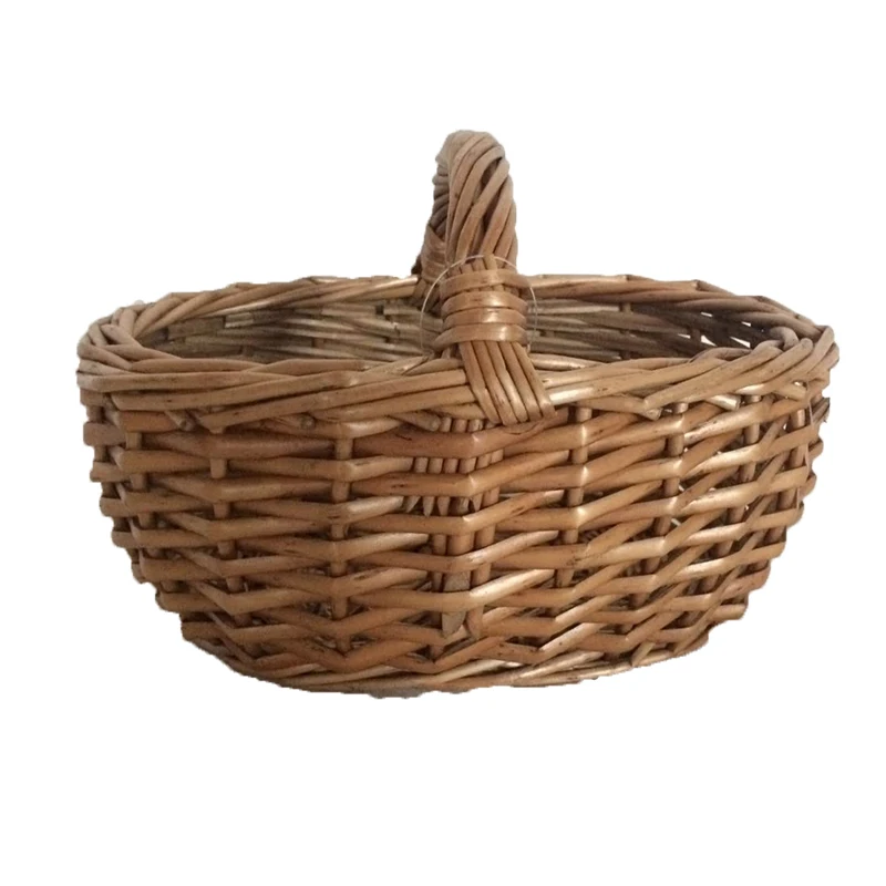 

Wicker Basket With Handle Christmas Gift Willow Basket Gift