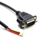 DB9 male head, PH2.0-3P 0.3 square meters of three-core Serial Wire, welding 235 points with nuts cable