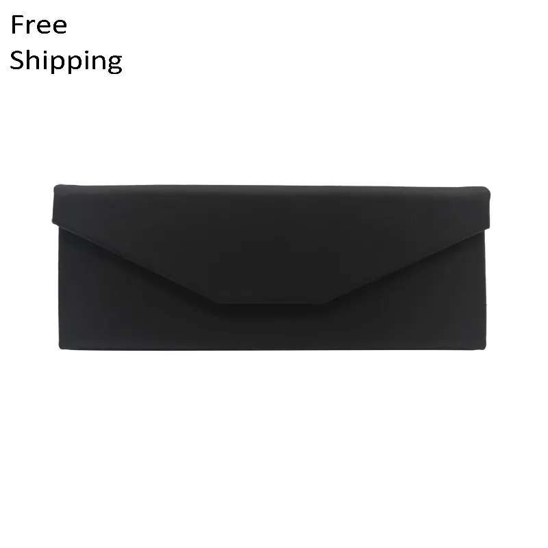 

Foldable triangle glasses sunglasses eyewear case box spectacle case, As picture or customized