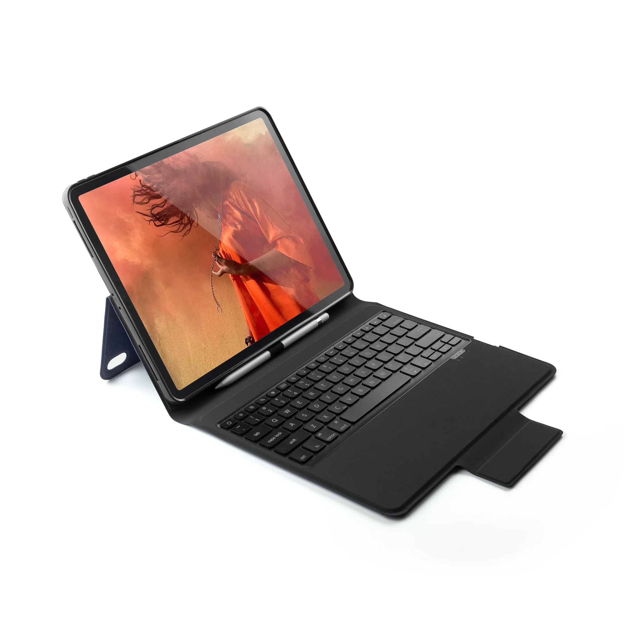 

China Factory Outlet Multimedia Wireless bluetooth Tablet leather Keyboard case for Ipad Pro 12.9