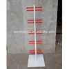 Two rows children buggy flooring display rack metal scooter display shelf for sale