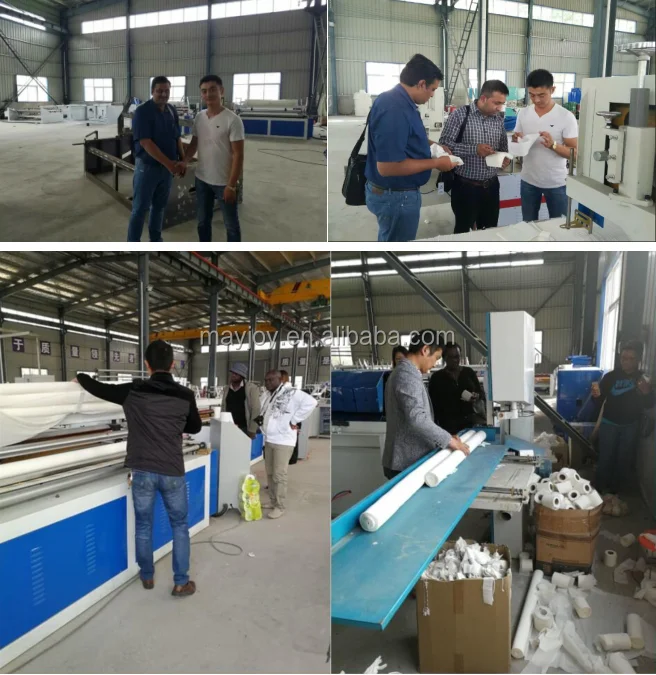 Factory Direct Supply Toilet Paper Roll Making Machine For Sale In