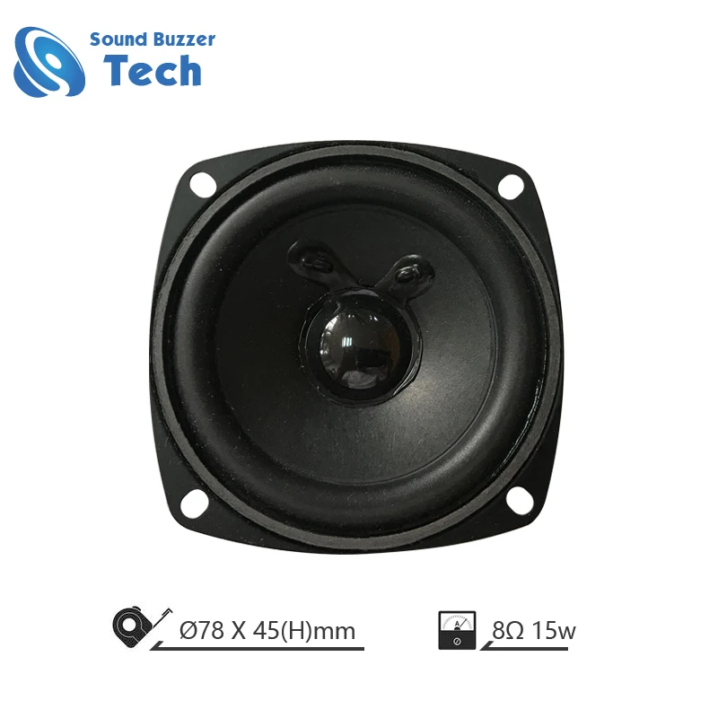 

Game machine loudspeaker parts 3 inch square speaker 8 ohm 15w