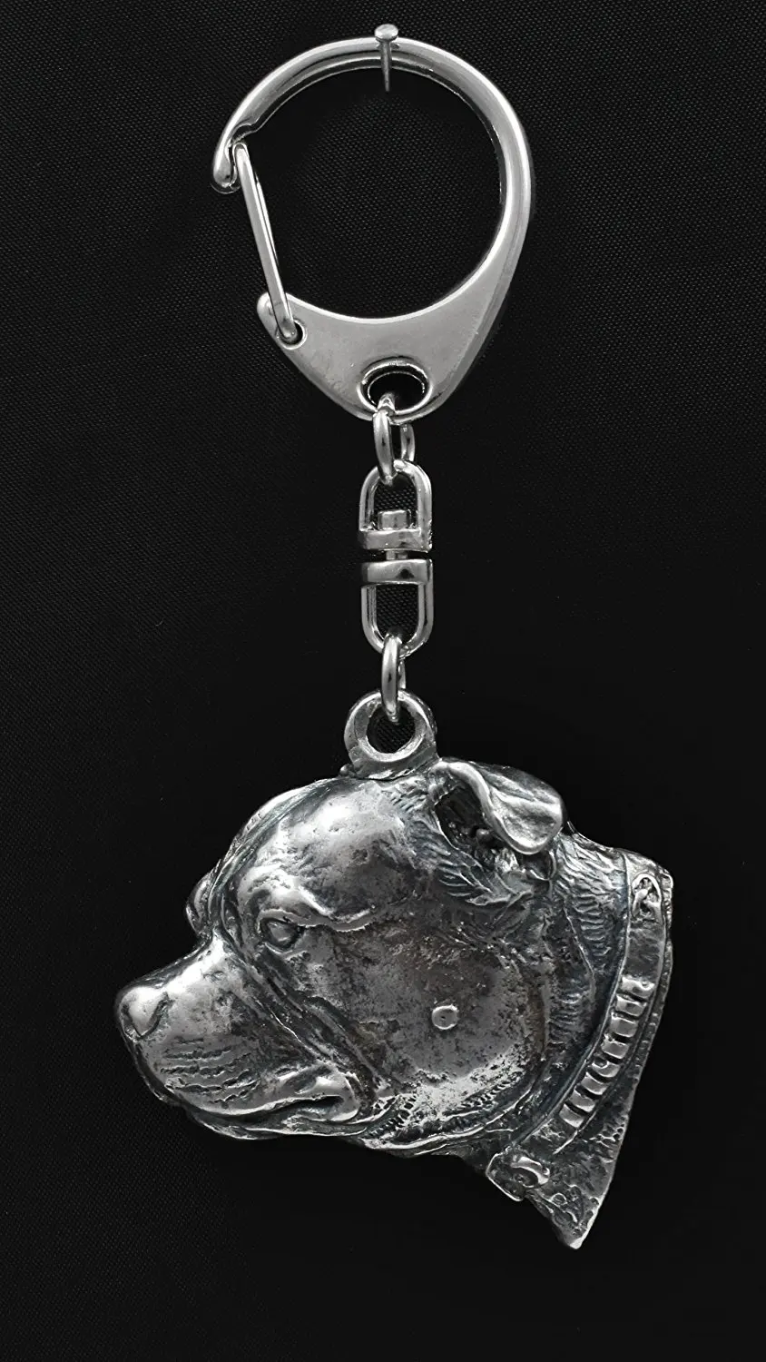 steiff dog keyring