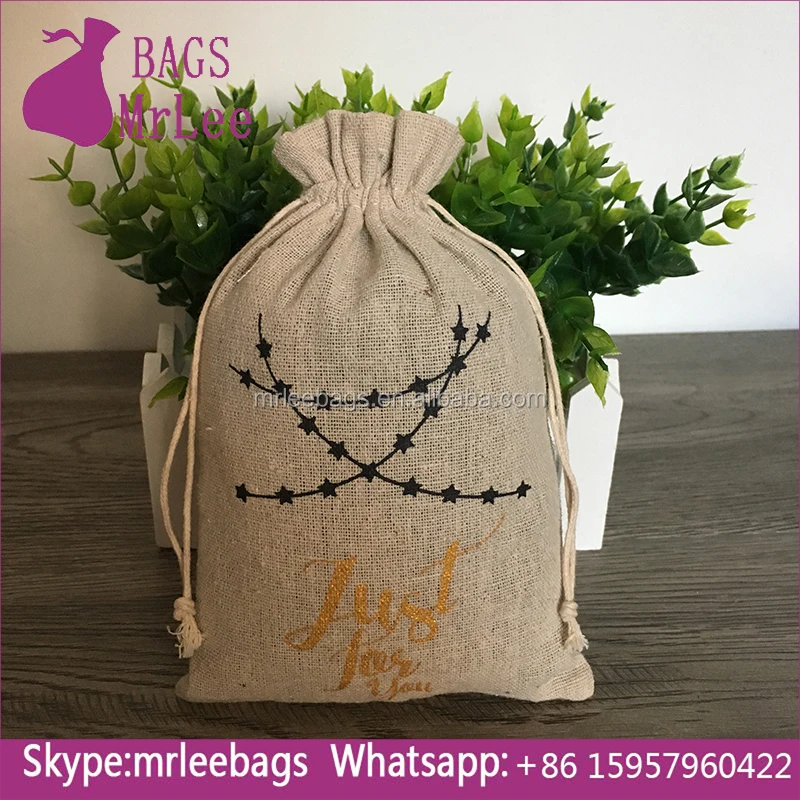 High Quality Natural Cotton Muslin Drawstring Gift Bags With Best Price