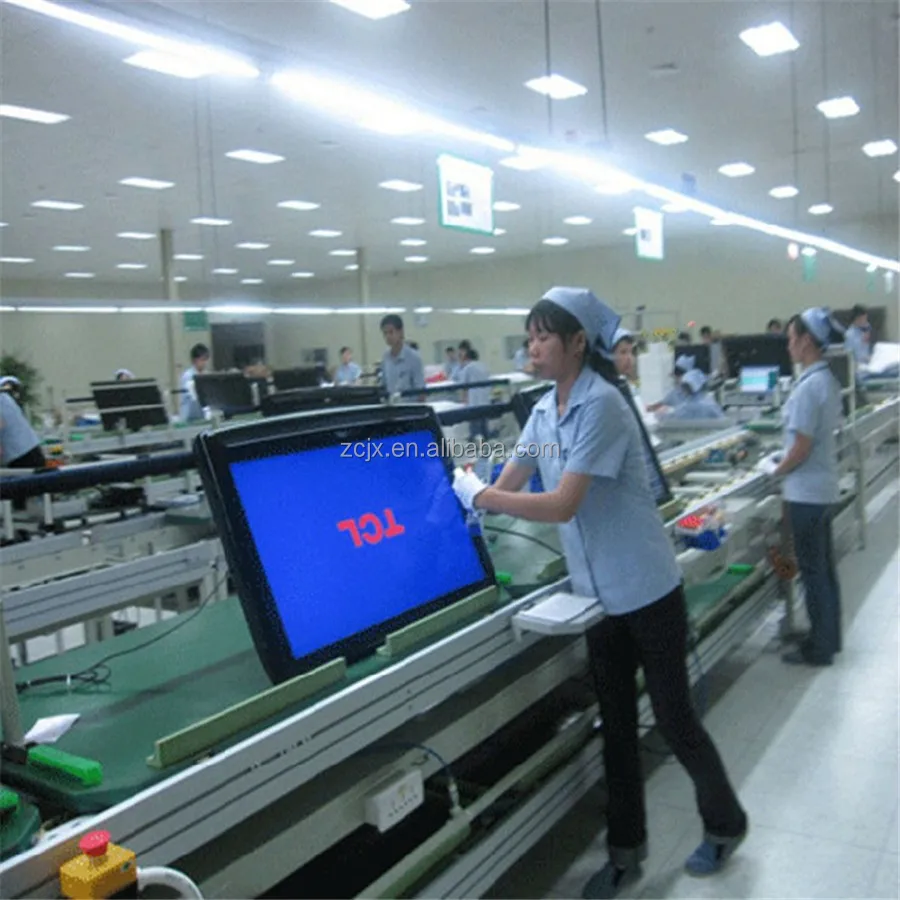 
led tv assembly line conveyor belt manufacturer 