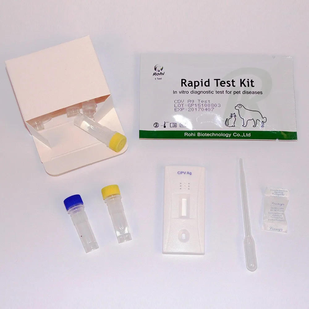 100 Sensitivity!canine Distemper And Parvovirus Antigen Combined Test