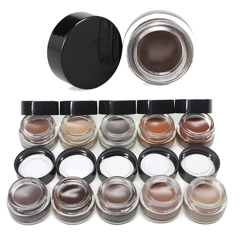 

Private label wholesale cosmetics 10 colors eyebrow cream long lasting eyebrow gel