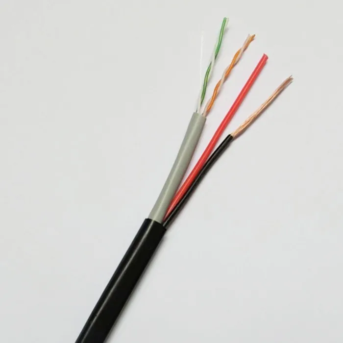 2 Pairs Outdoor Cat5e Cable With 2 Core Power Wires Cable Buy Cat5e