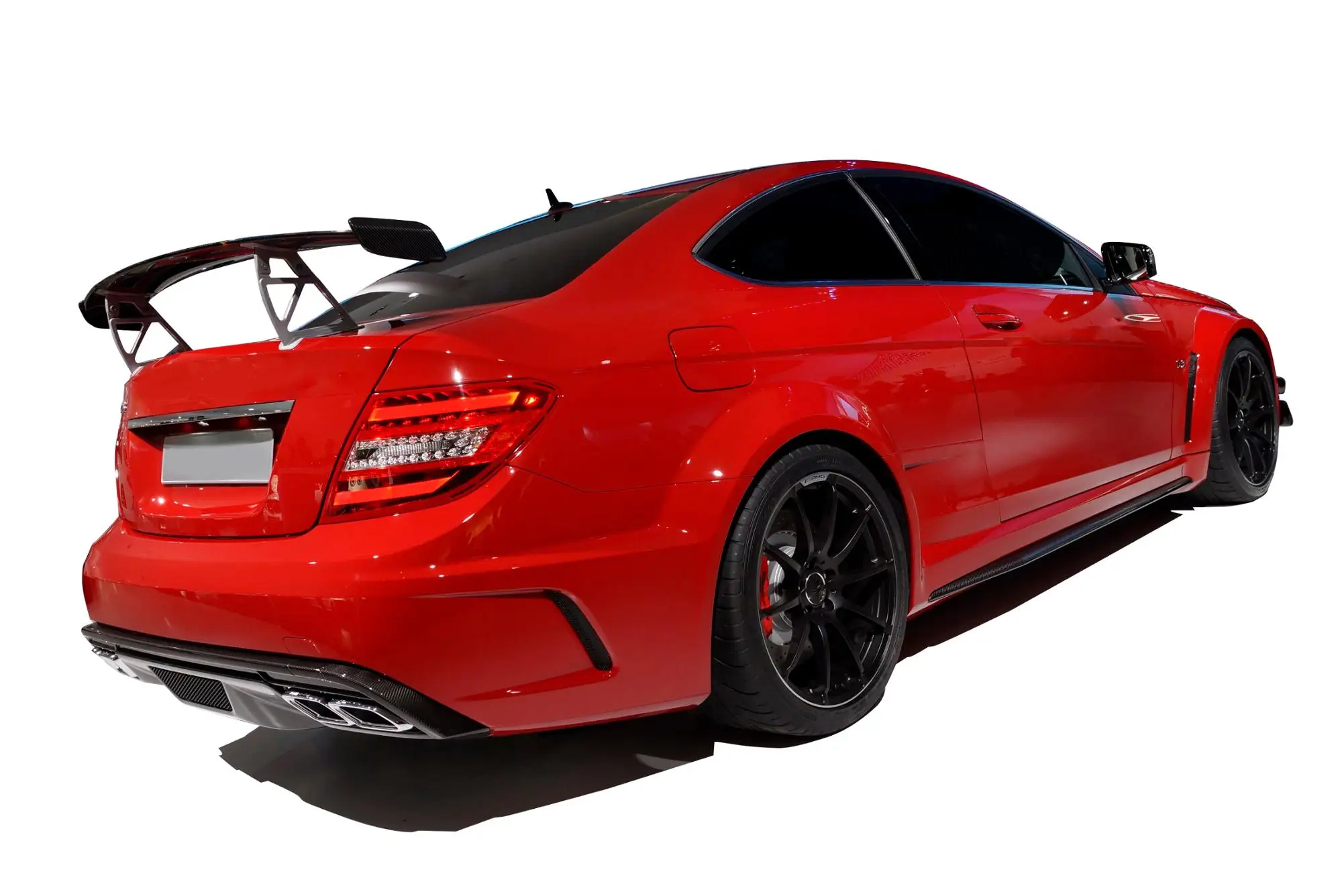 Madly Gaf W204 C63 Body Kits For Mercedes Benz C63 Black Series Body
