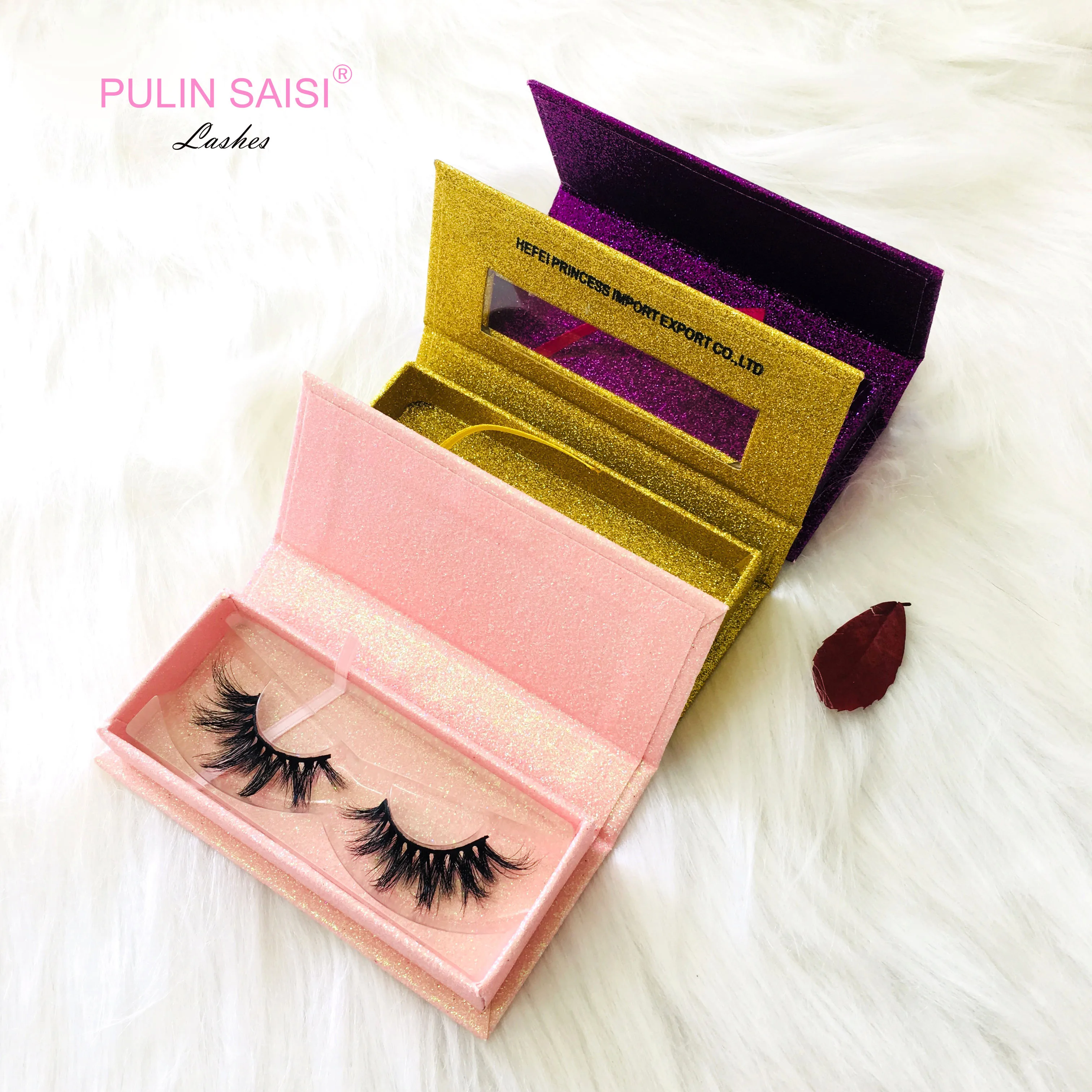 

Natural thick mink lashes and custom package waterproof eyelashes, Natural black