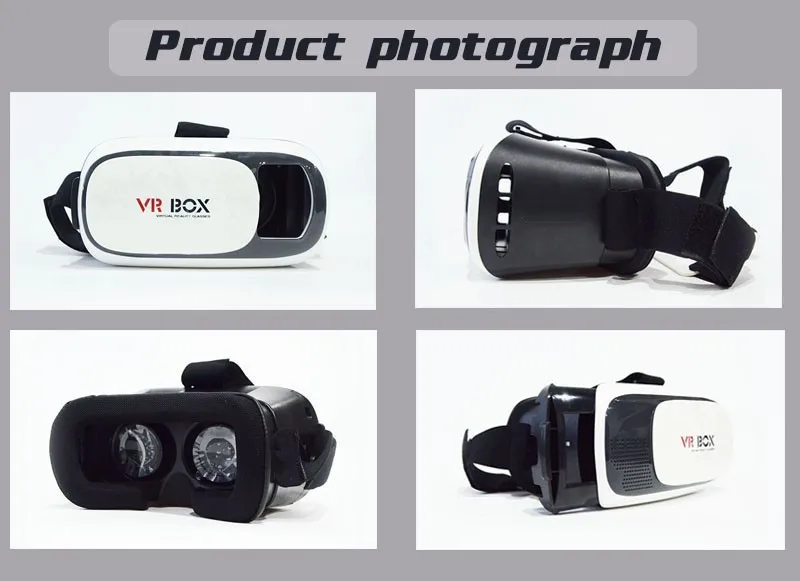 משקפי מציאות מדומה תלת מימד מקוריות VR BOX 2