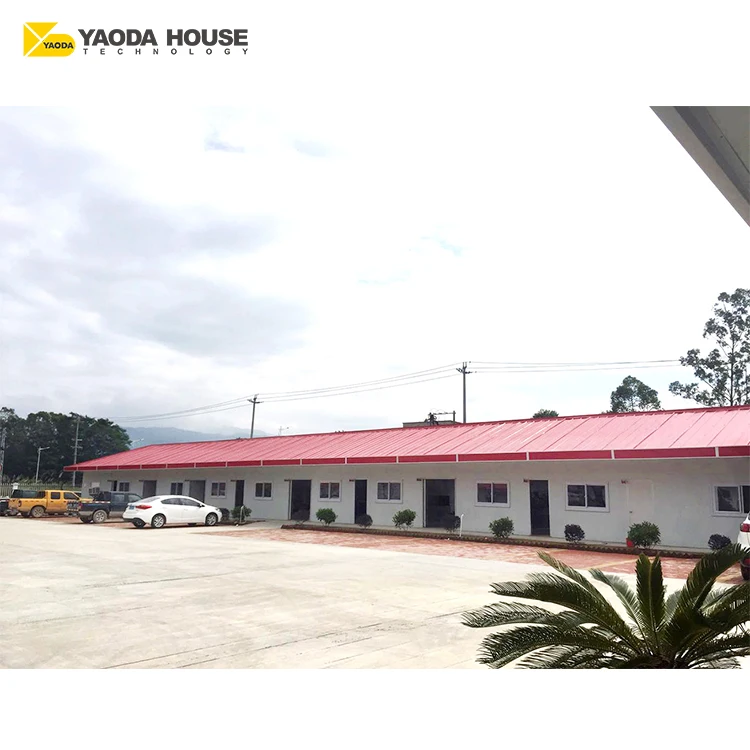 Recyclable portable prefabricated house damp proof home villa